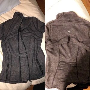 Lulu lemon grey zip up FINALE SALE
